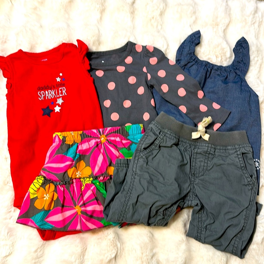 Bundle of 12M Clothing